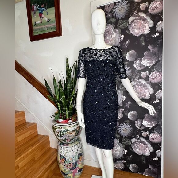 BHLDN x Adrianna Papell Petaluma Sequin Dress - Picture 7 of 10